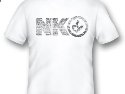 Typo-Tribute Tee by noKap threads